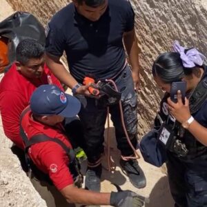 "Cancún: ladrones huyen por tuberías y la autoridad... improvisa con las manos vacías